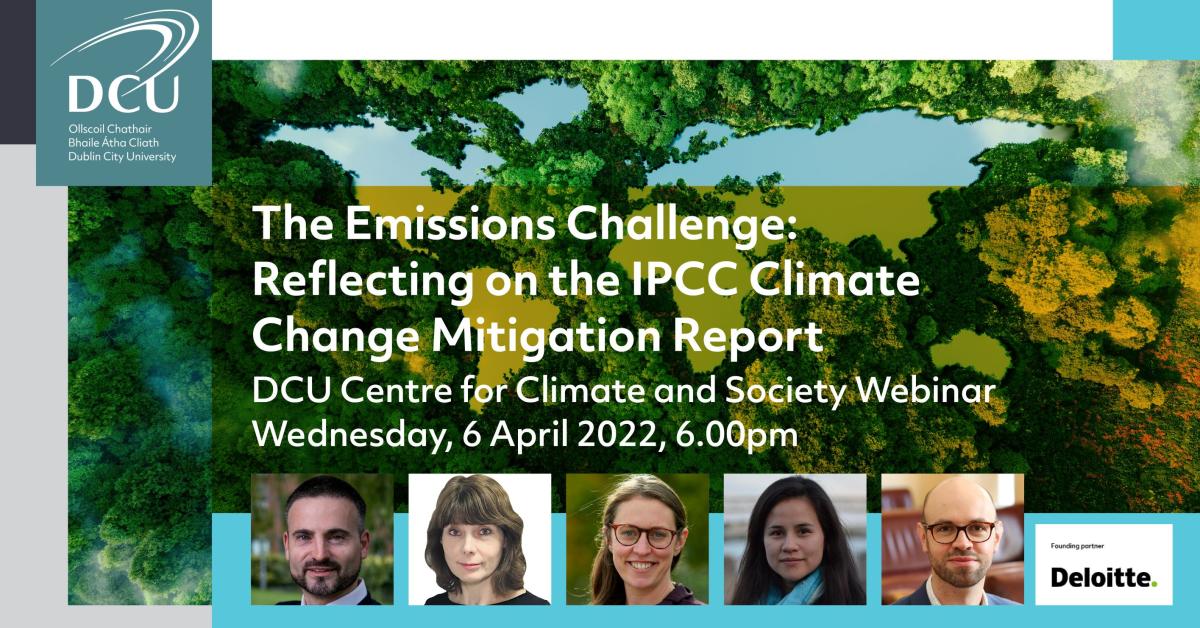 The Emissions Challenge Reflecting on the IPCC Climate Change